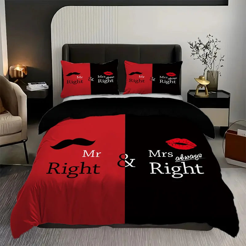 King Queen's Crown 3D Printed Quilt cover All season Soft Bedding Cover Pillowcase Luxury Home Textiles Duvet Cover sets