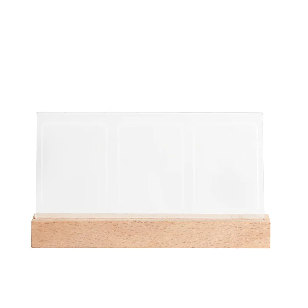 3 in 1 3 Inch Photo Frame Instant Camera Acrylic LED Light Photo Table for Fujifilm Instax Mini 12 11 9 8 Evo Fuji Camera
