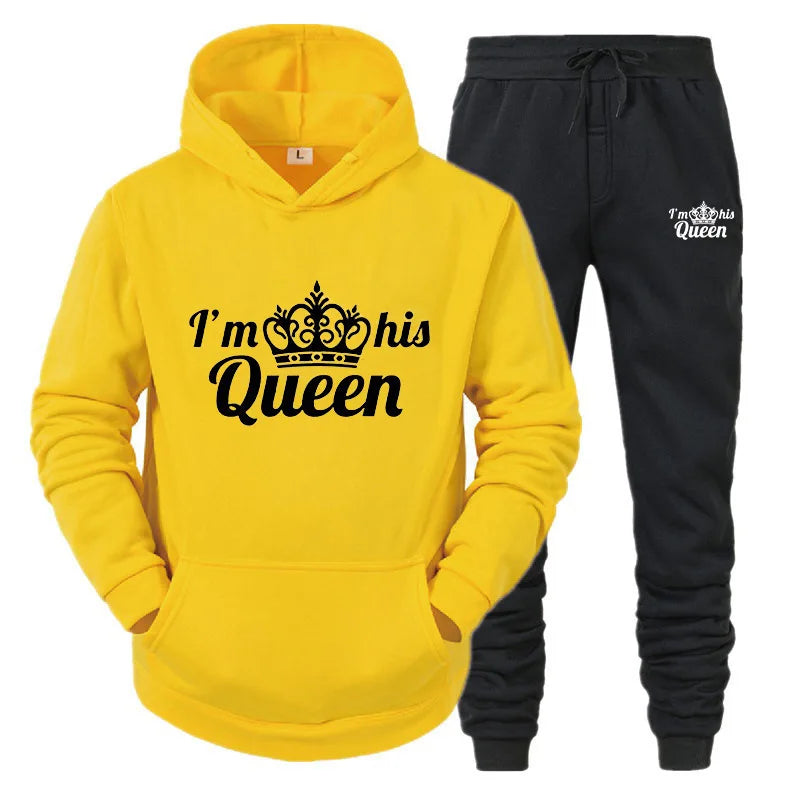 New Male Hoodie+Pants 2Pcs Jogging Sports Suit Casual Tracksuit Men Hooded Sweatshirt Outfit Spring Autumn Mens Sets Sportswear