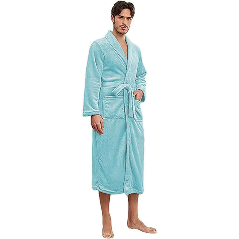 Personalized Plush Flannel Bathrobes Customized Bathrobes His Hers Names Bath Robes Wedding Gifts Couple Winter Robes King Queen