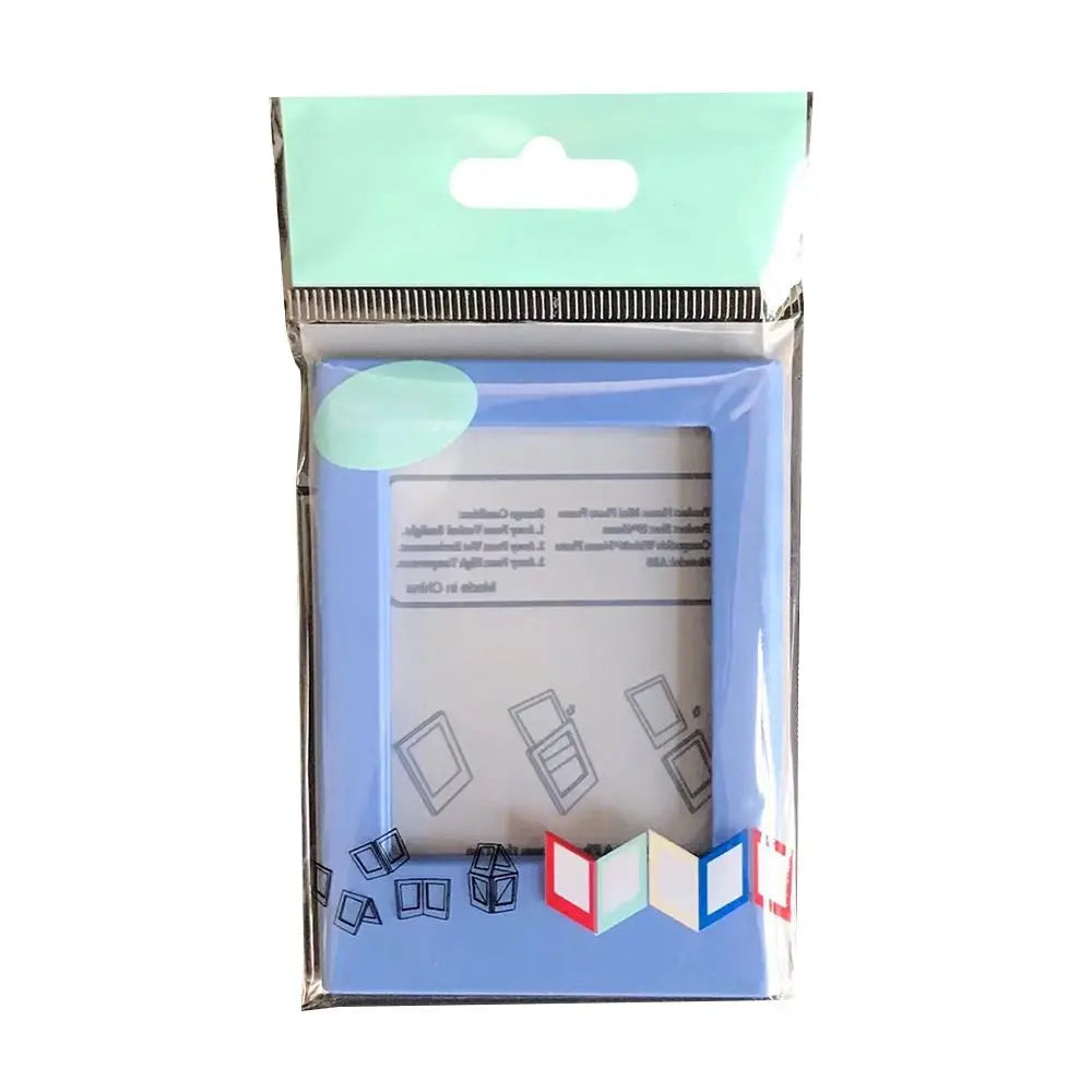 1PC 3-Inch Photo Frame Magnet Frame Polaroid Photo Mini Acrylic Magnetic Picture Frames Transparent Acrylic Card Display Stand