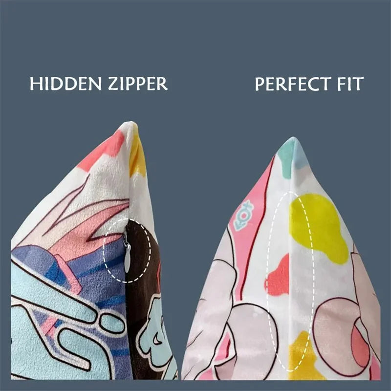 King and Queen Duvet Cover Set 2/3 Pcs Romantic Valentine's Day Bedding Set Microfiber Comforter Cover Wedding Anniversary Gifts