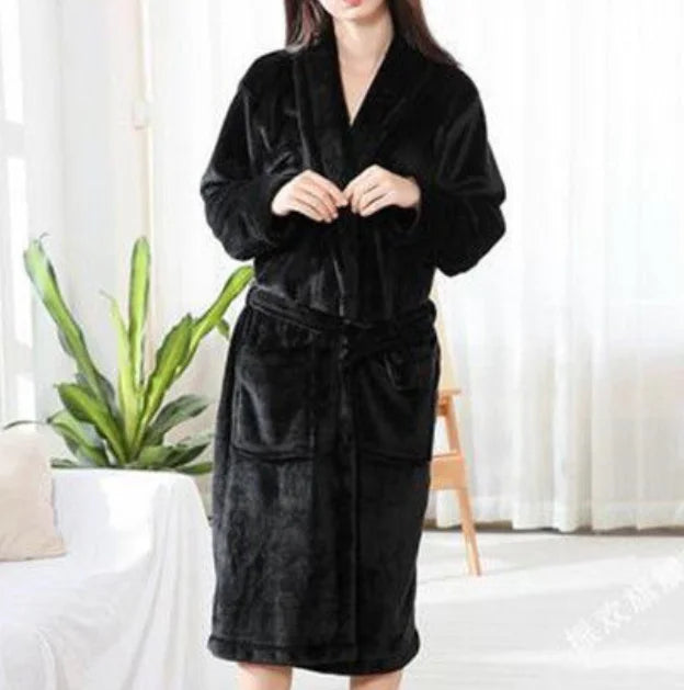 Personalised His and Hers Dressing Gown Customised Name Couples Bathrobes Terry Unisex Robe Monogrammed Mrs Mr Matching Robes