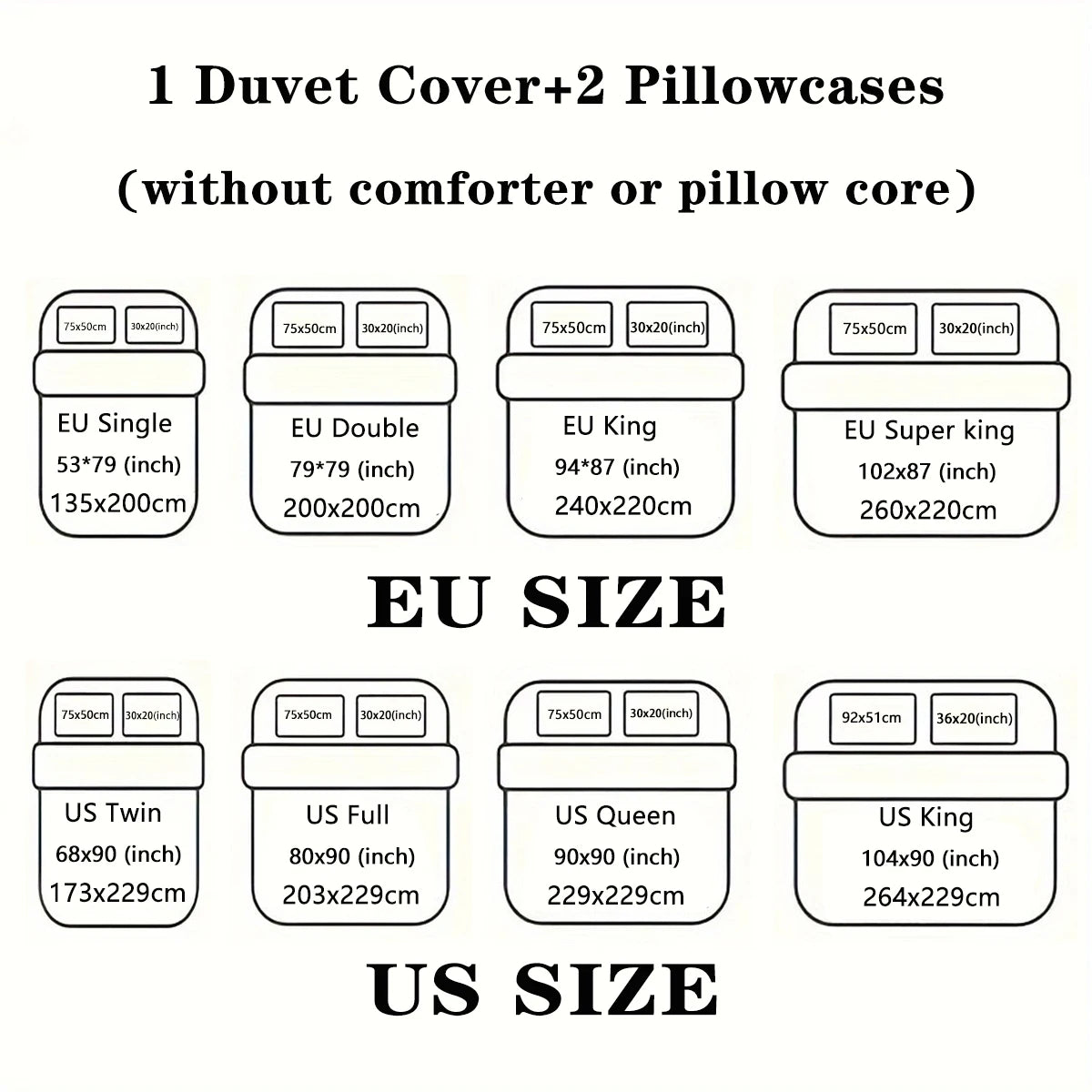 3-piece down duvet cover set with black and red color matching heart print (1 duvet cover+2 pillowcases, no core) couple bedding