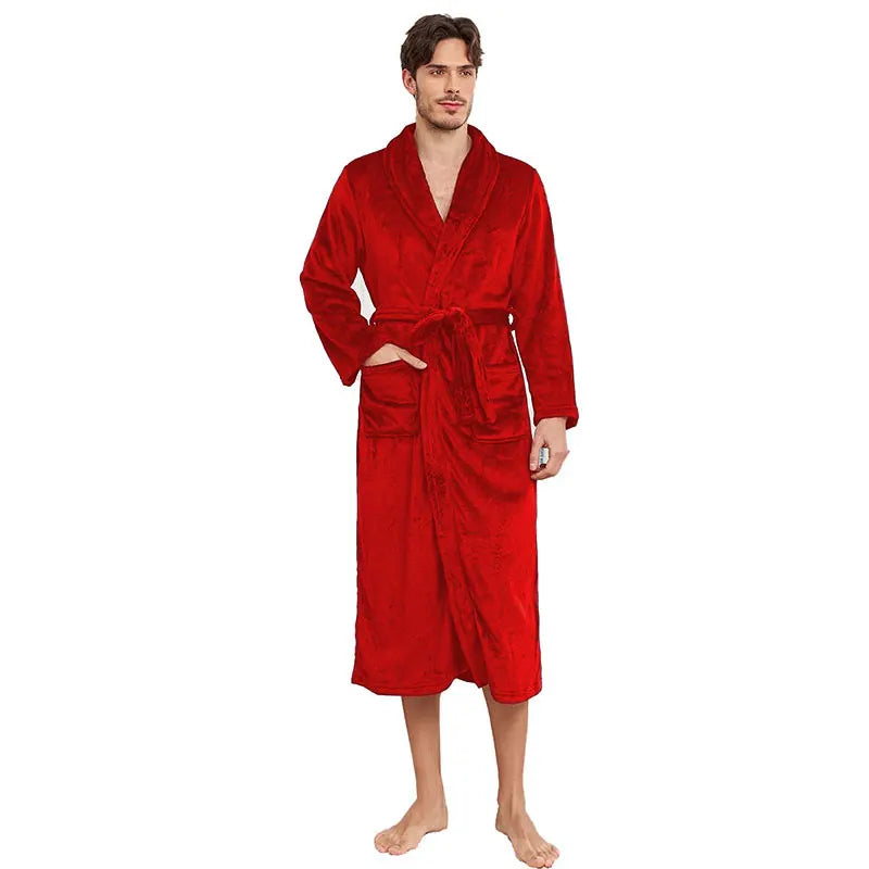 Personalized Plush Flannel Bathrobes Customized Bathrobes His Hers Names Bath Robes Wedding Gifts Couple Winter Robes King Queen