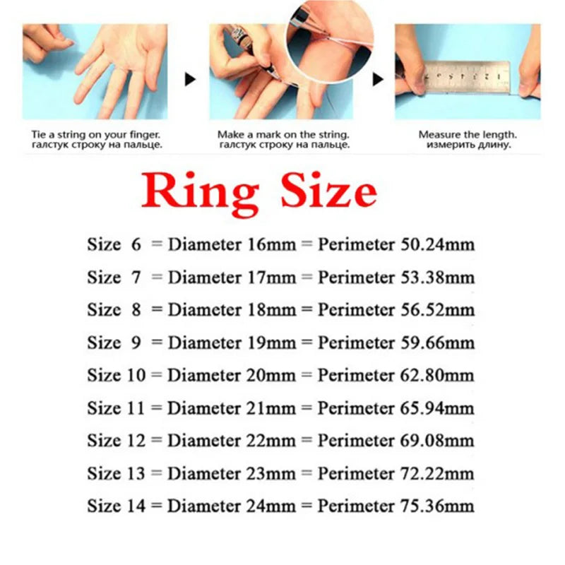 Fashion Blue Purple Couple Ring Jewelry Her King and His Queen Stainless Steel Wedding Rings For Women Men Engagement Ring