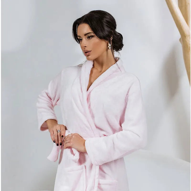 Personalized Plush Flannel Bathrobes Customized Bathrobes His Hers Names Bath Robes Wedding Gifts Couple Winter Robes King Queen