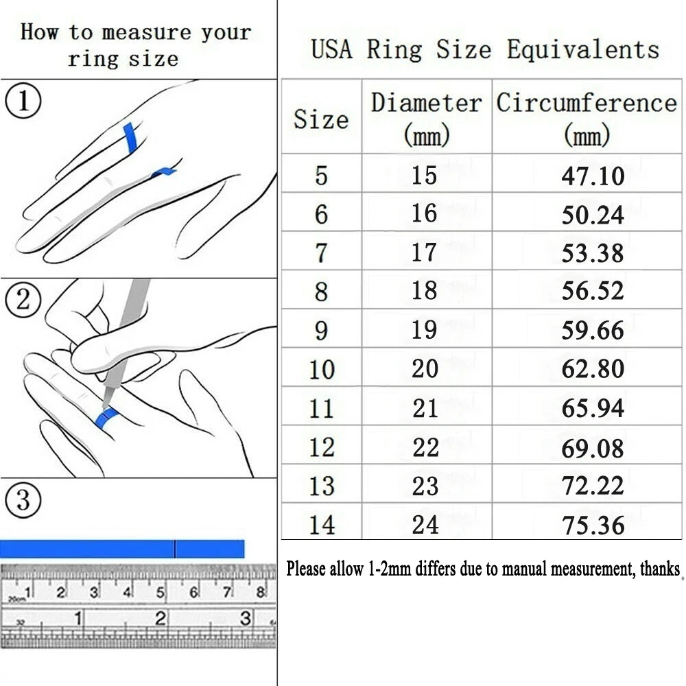 Fashion Couple Rings Romantic Women Heart Blue Rhinestones Zircon Ring Men Stainless Steel Celtic Dragon Ring Jewelry Wholesale