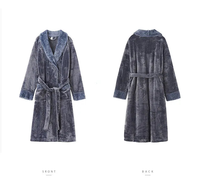 Custom Couple Bathrobe Personalized Wedding Bathrobe Flannel Anniversary King Queen Robes Honeymoon Mr Gift Bride And Groom Gift