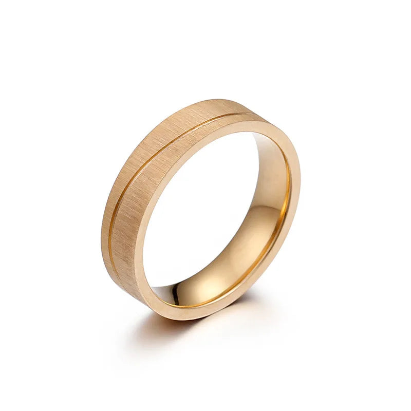 316l Stainless Steel African Jewelry en Lovers Alliance Anniversary Marriage Wedding Rings Couple Sets for Men and Women