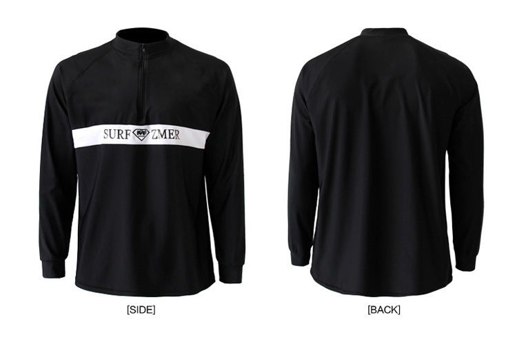 Men's Women's 3-5pcs/set Long Sleeve Rash Guards Loose Fit Swim Shirt UV Sun Protection Swimsuit Top&Bottom Fishing Run Sunsuit