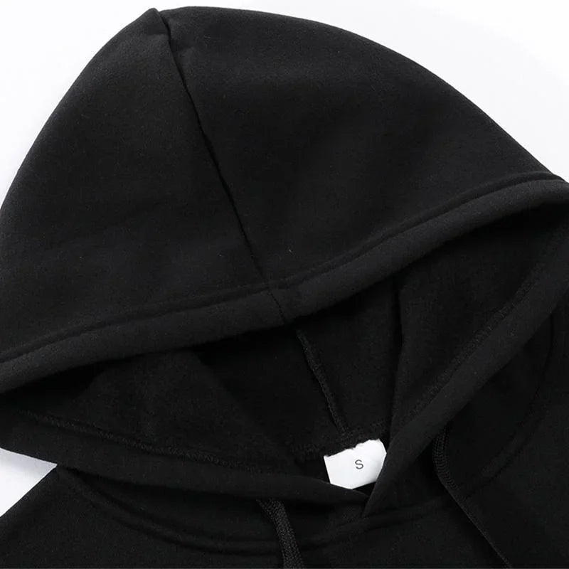 Fashion KING and QUEEN Printed Hooded Suits Autumn Winter Couple Hoodie + Pants 2-piece Suit