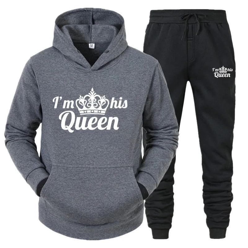 New Male Hoodie+Pants 2Pcs Jogging Sports Suit Casual Tracksuit Men Hooded Sweatshirt Outfit Spring Autumn Mens Sets Sportswear