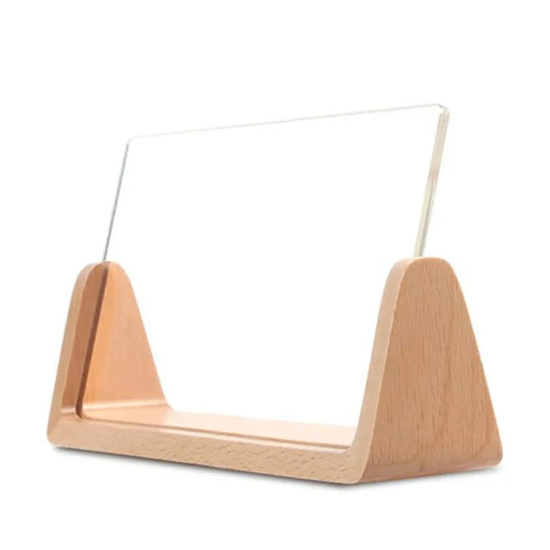 Acrylic Photo Frame Wooden Photos Frame Nordic Photo Frame For Wedding Photo Picture Frame Desktop Office Photo Decor