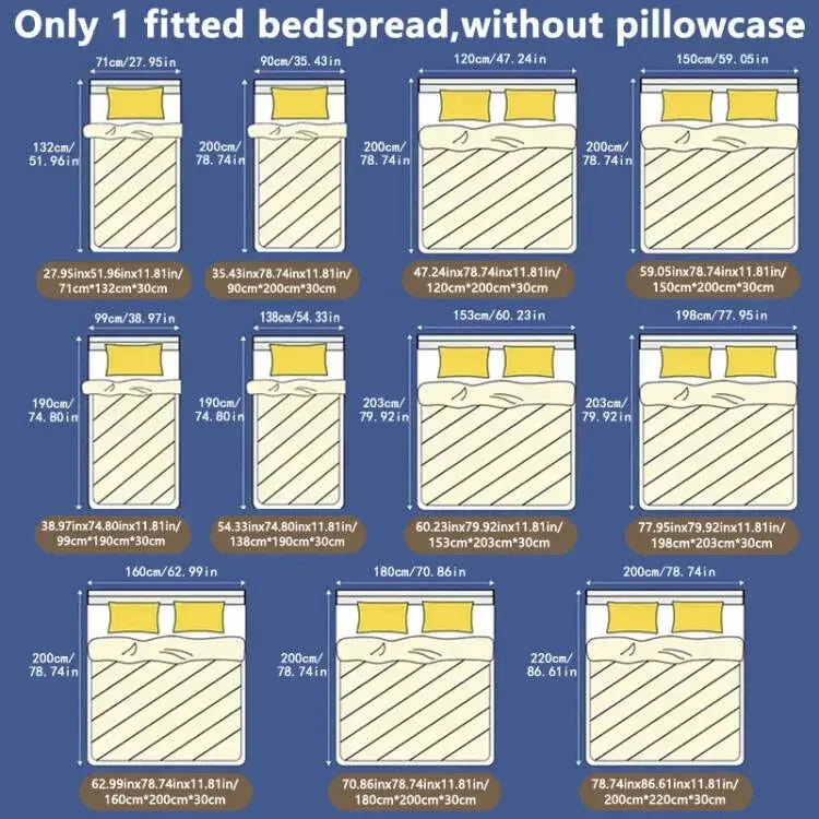 1 Simple Modern Heart-Shaped Printed Matte Fitted Sheet, Bedroom Printed Bed Cover, Bedding (Excluding Pillowcases)