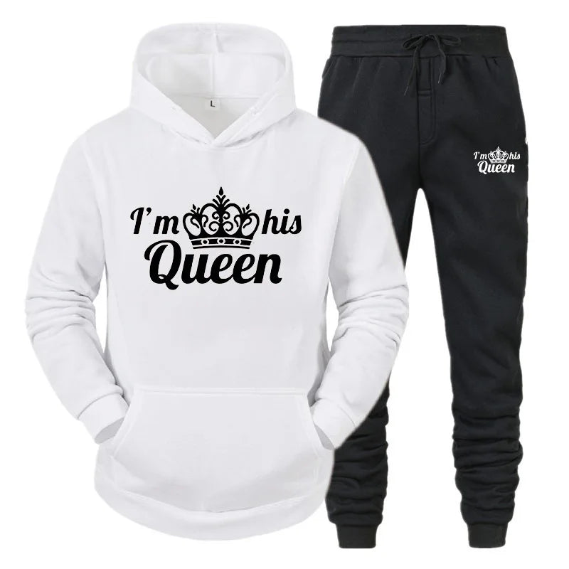 New Male Hoodie+Pants 2Pcs Jogging Sports Suit Casual Tracksuit Men Hooded Sweatshirt Outfit Spring Autumn Mens Sets Sportswear