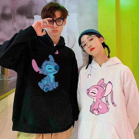 Summer Creative Harajuku Fashion Men's Hoodie Sweatshirt Couple Hoodie Men Women's Hoodie Black and White Casual Autumn Hoodie