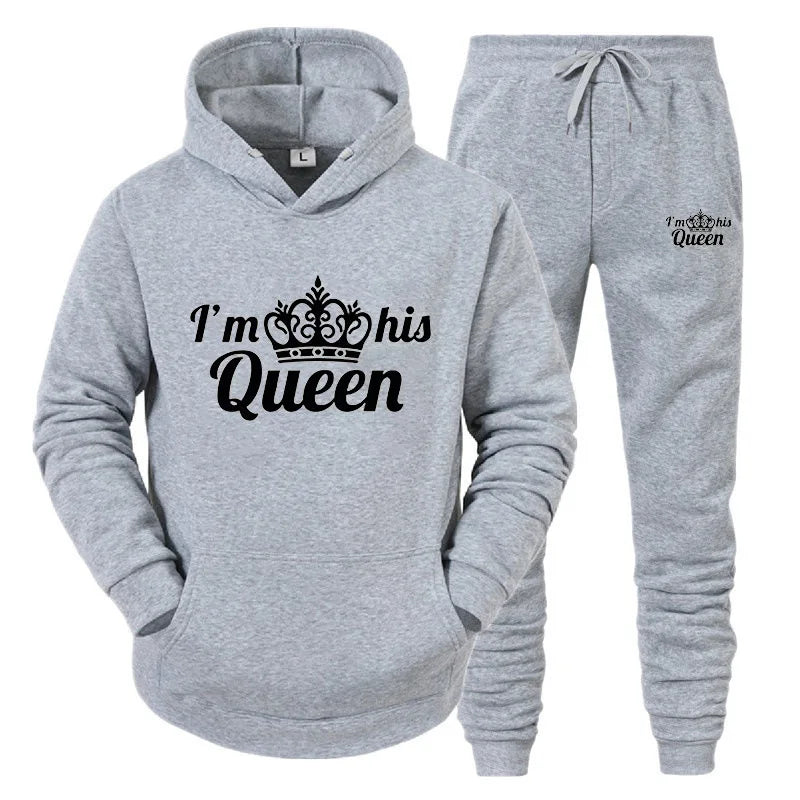 New Male Hoodie+Pants 2Pcs Jogging Sports Suit Casual Tracksuit Men Hooded Sweatshirt Outfit Spring Autumn Mens Sets Sportswear