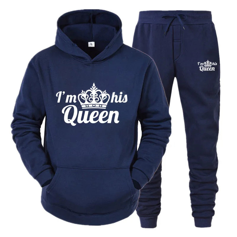 New Male Hoodie+Pants 2Pcs Jogging Sports Suit Casual Tracksuit Men Hooded Sweatshirt Outfit Spring Autumn Mens Sets Sportswear